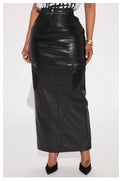 Leather Cargo skirt image 0