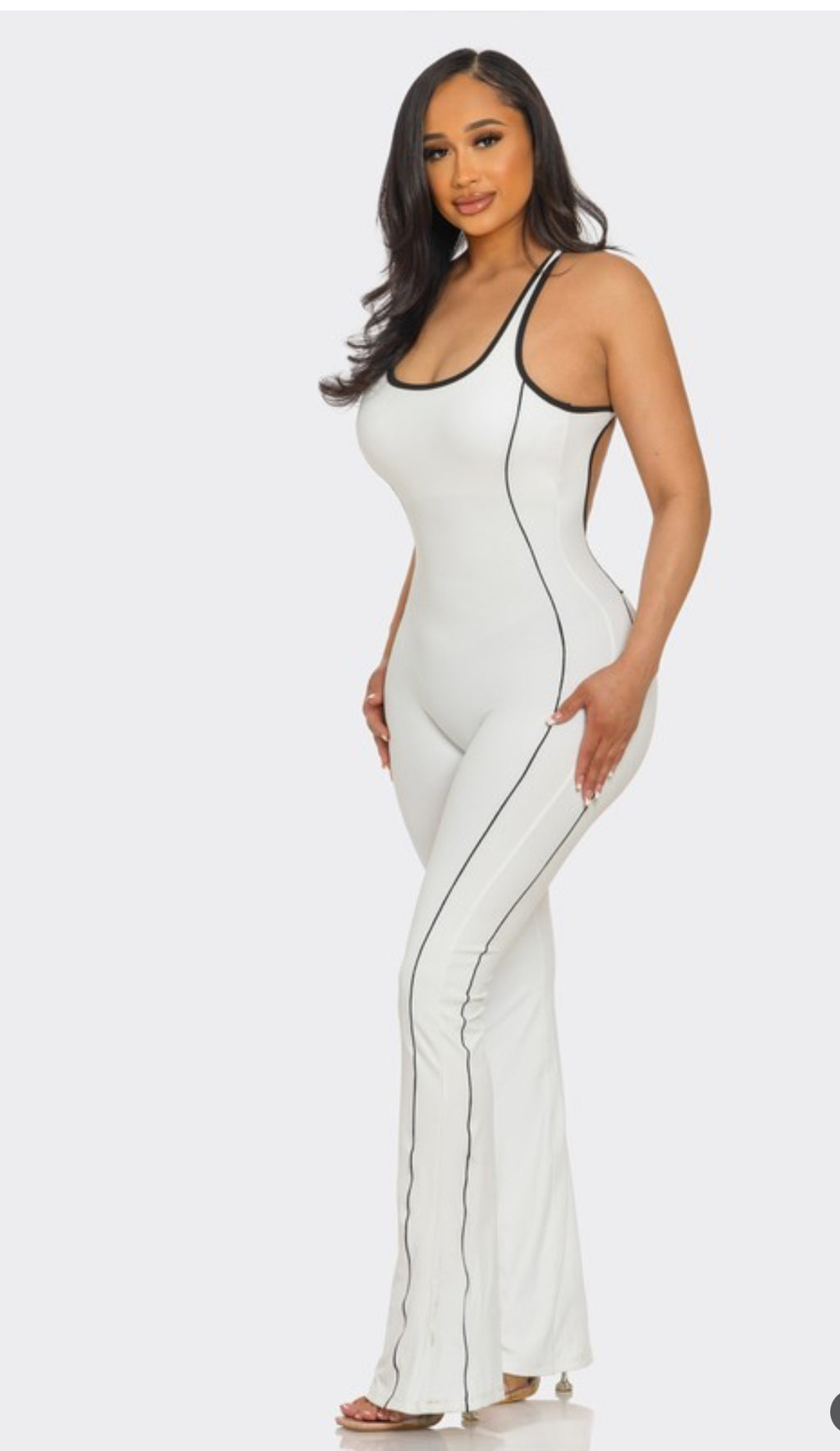 Kelsey racer back jumpsuit  image 3