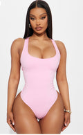 Blush pink bodysuit