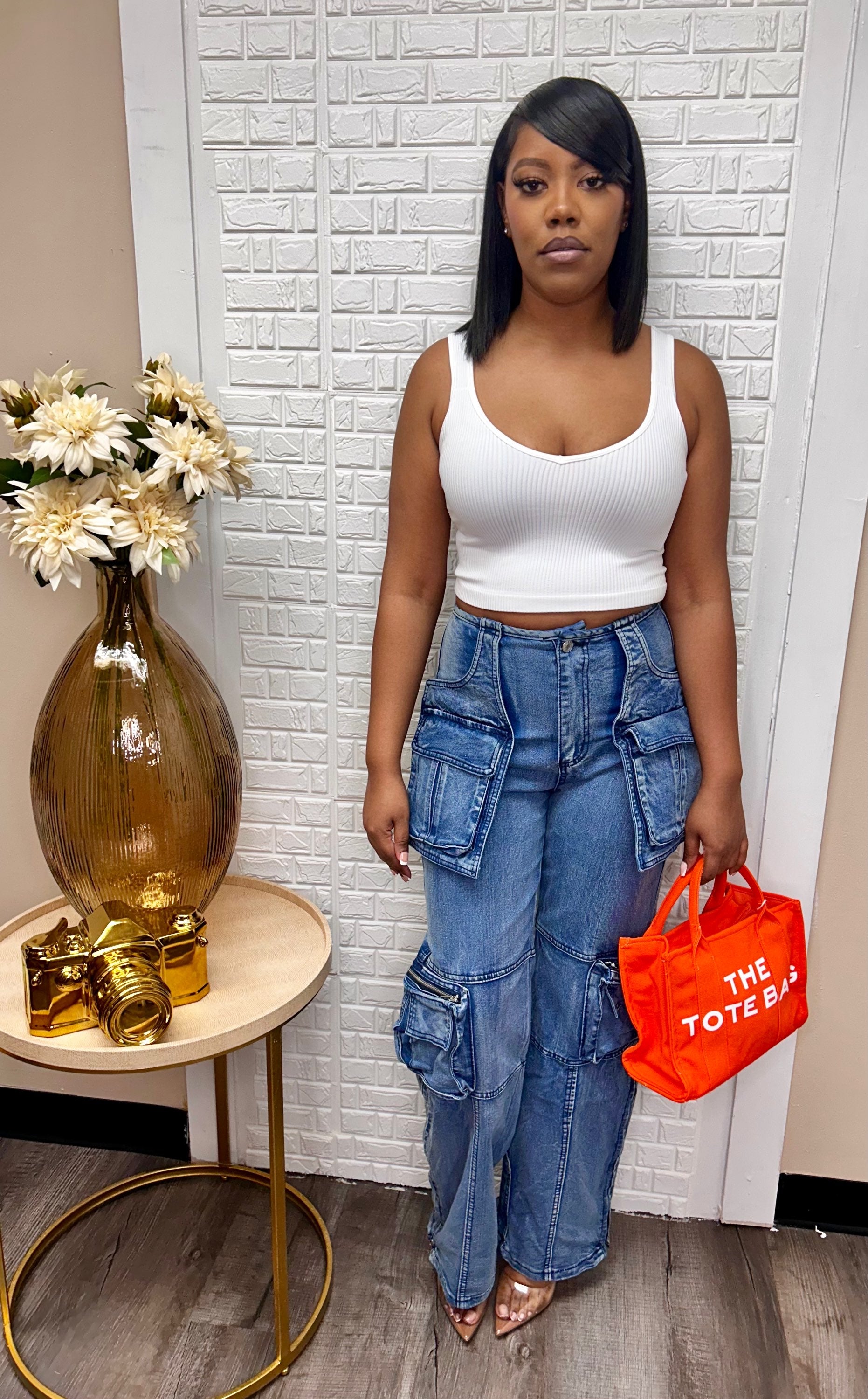 Hammer denim cargos  image 0