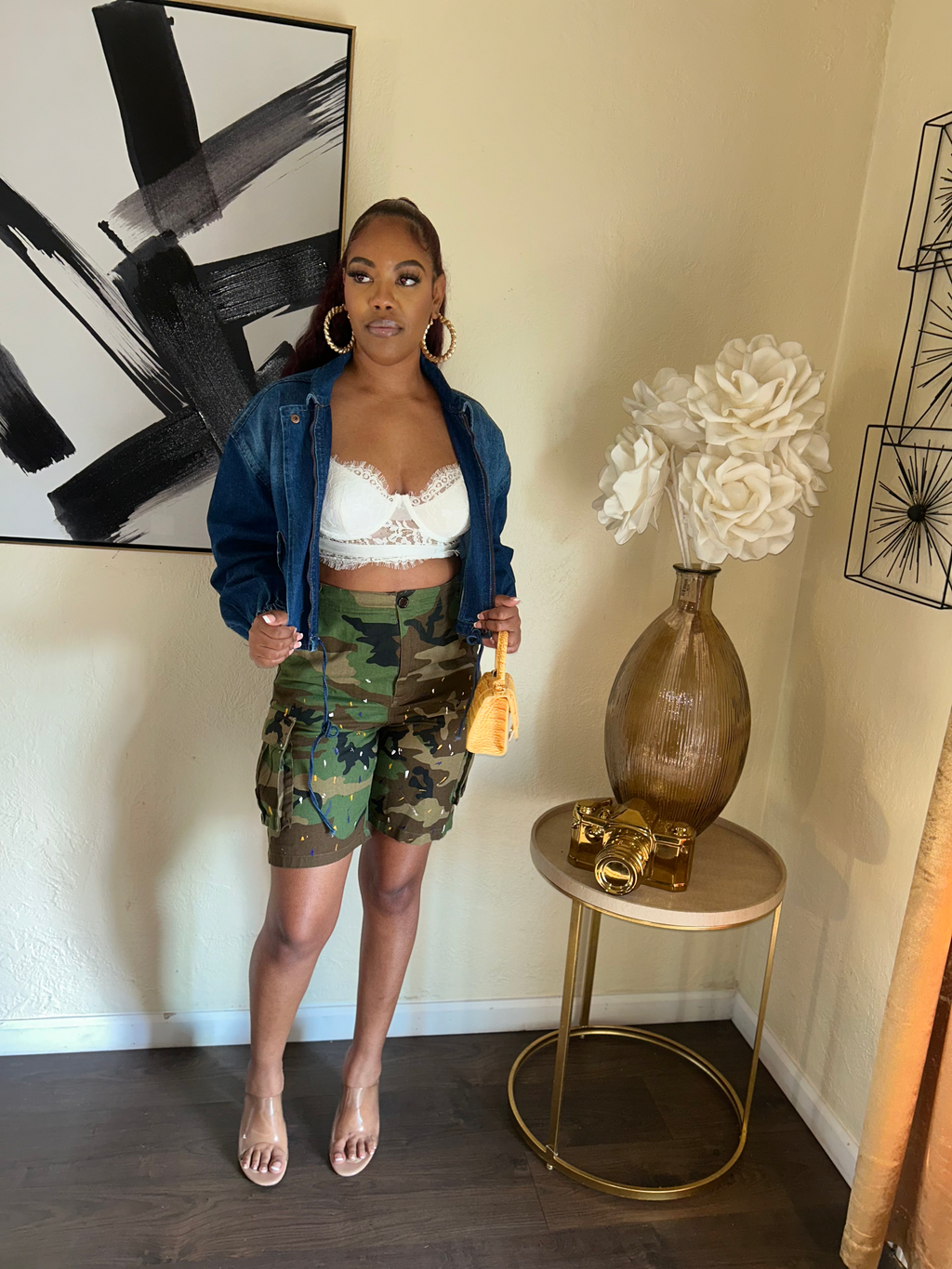 It girl denim jacket  image 3