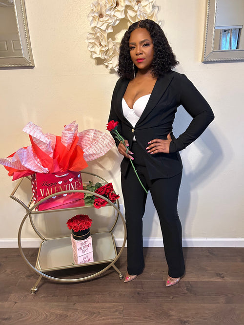 Naomi pants set (black) image 1