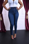 High waist skinny jeans  image 0