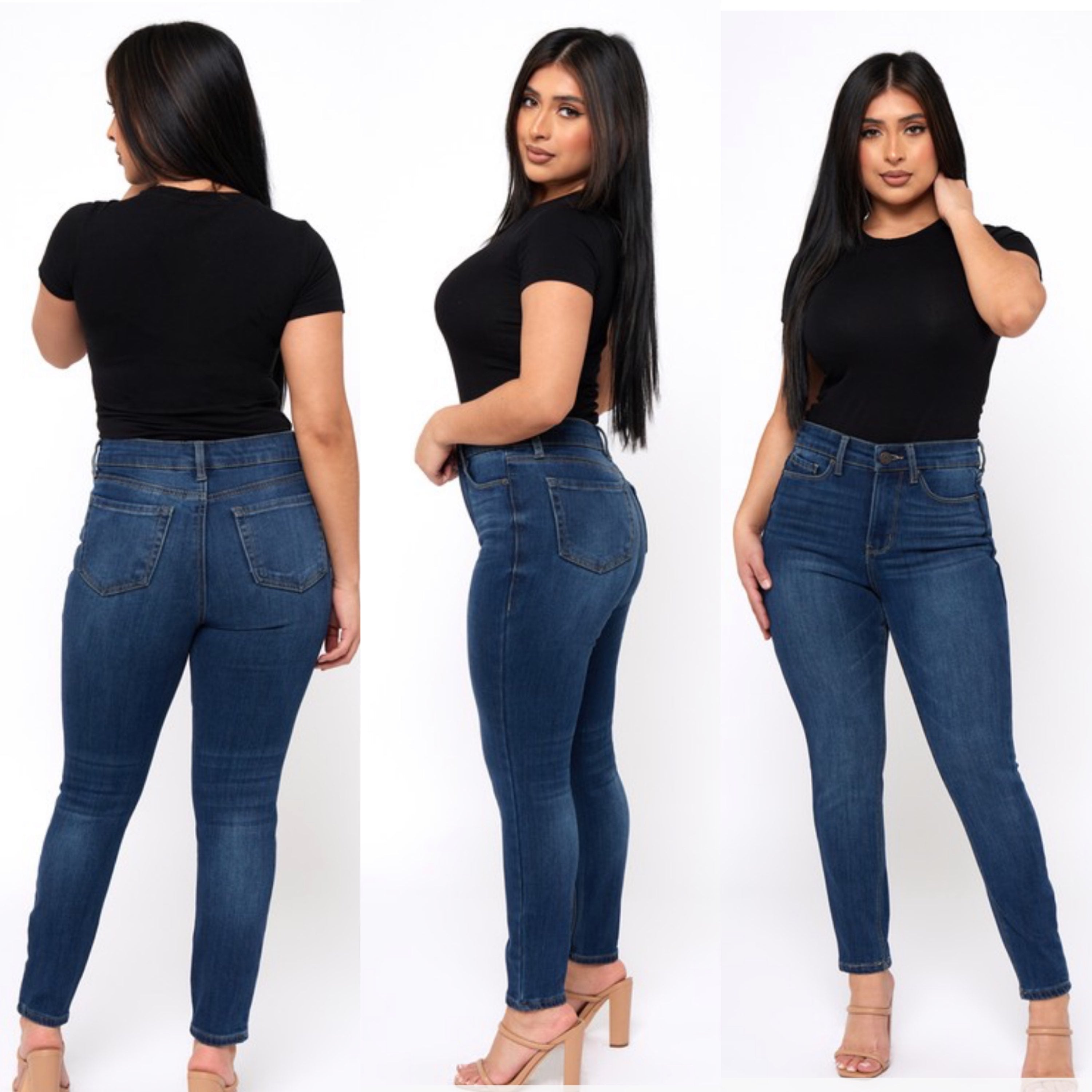 Dark denim jeans  image 0