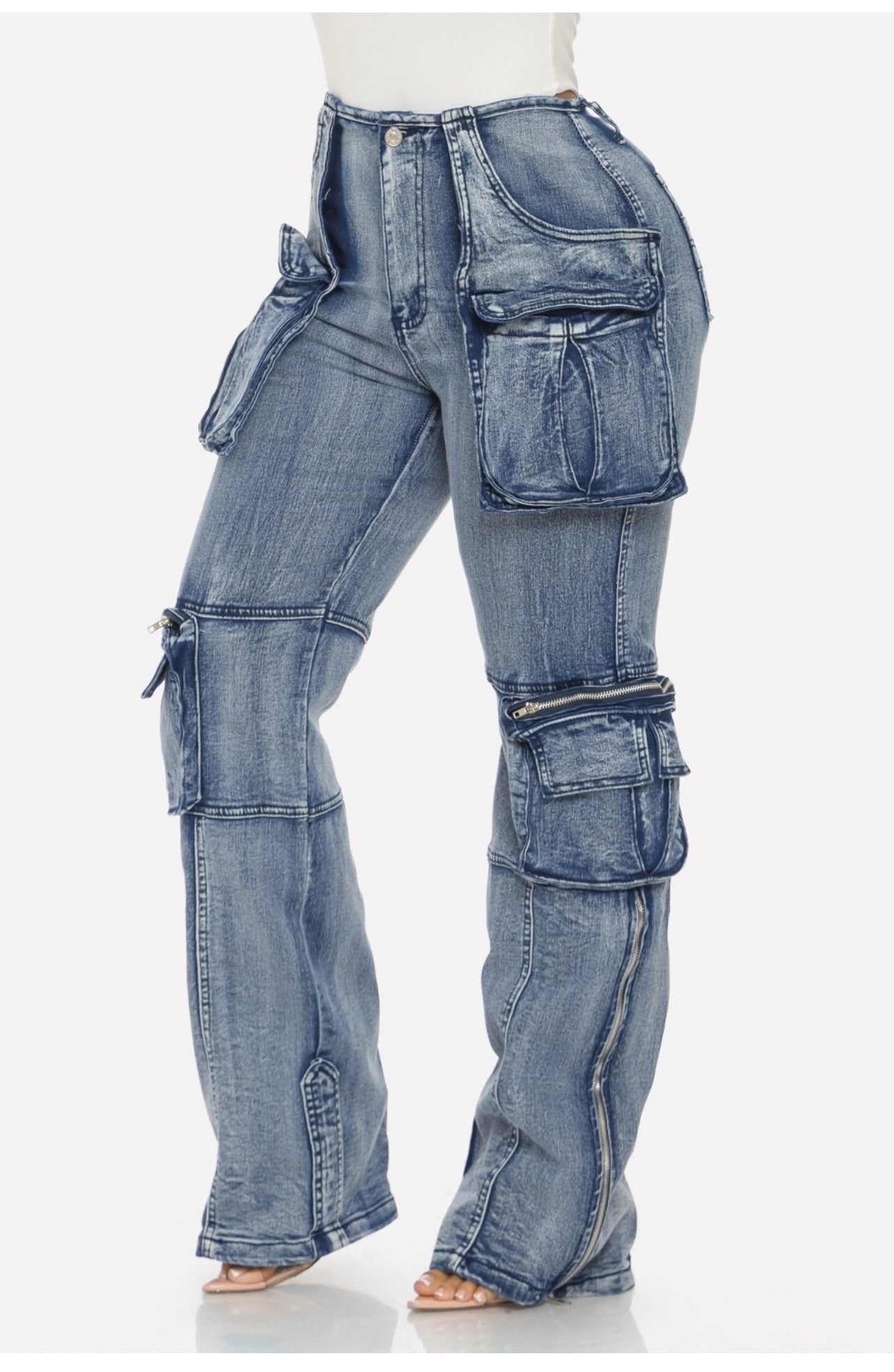 Hammer denim cargos  image 4