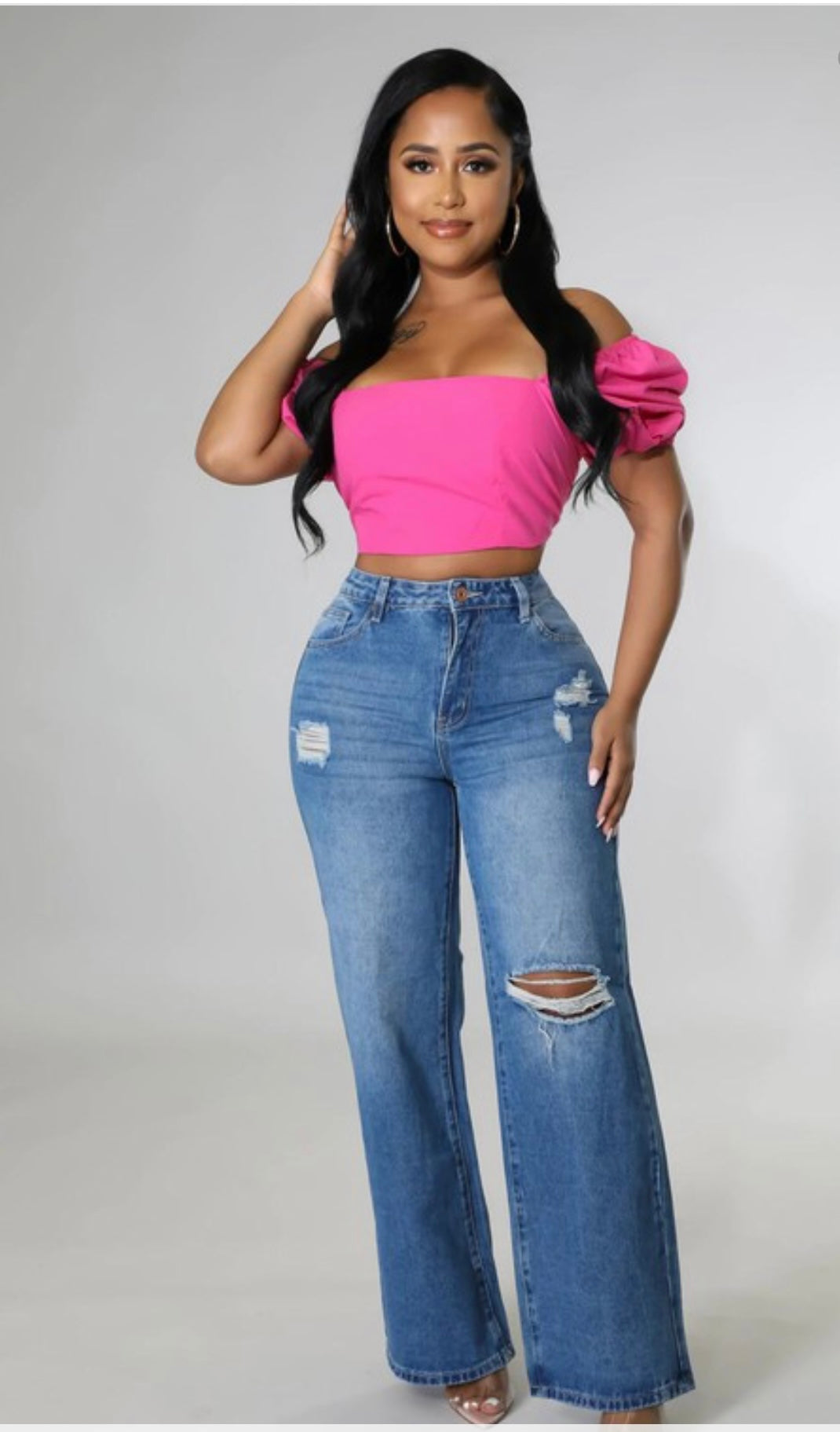 On the go mom jeans image 1