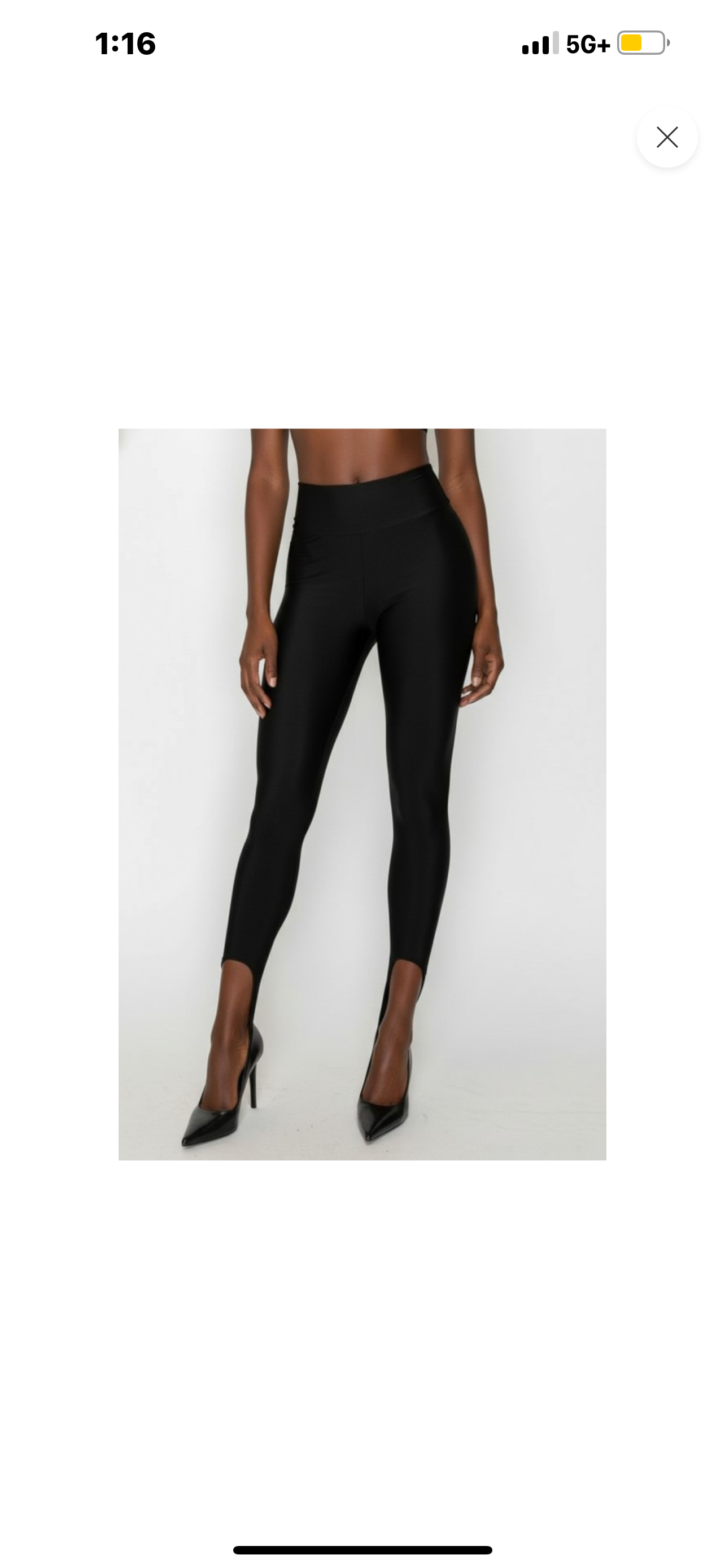 Stirrup leggings pants