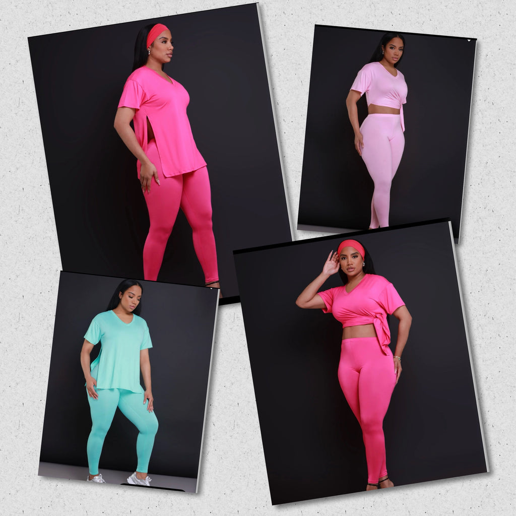 Mia 2 piece comfy sets (pink) image 0