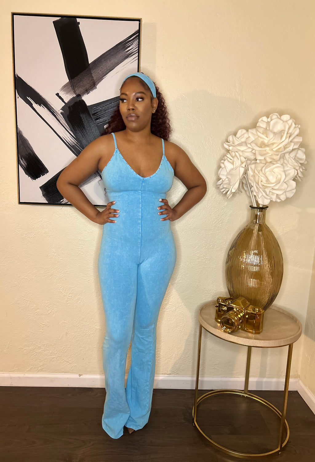 Barbie jumpsuit with headband  image 0