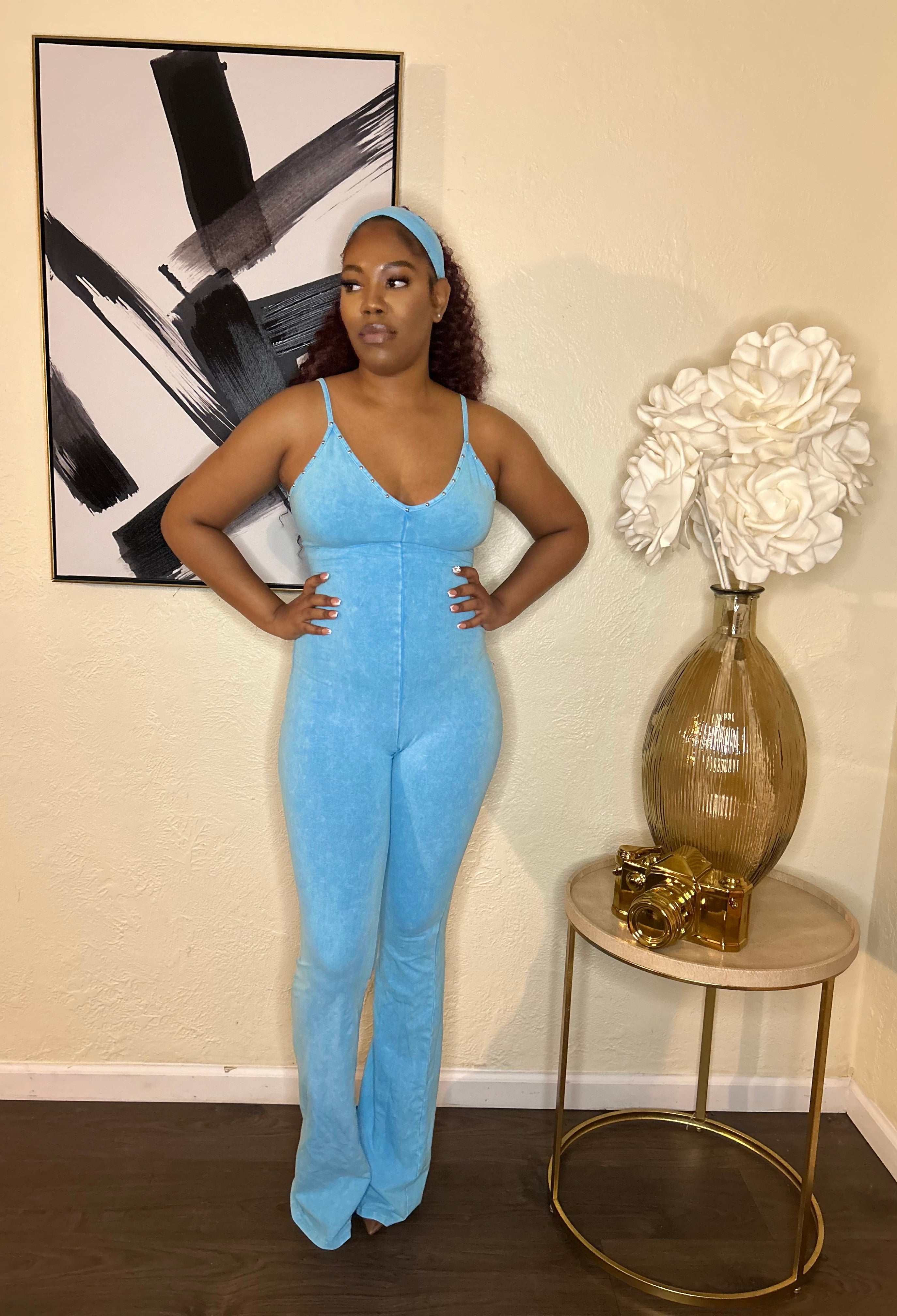 Barbie jumpsuit with headband  image 0