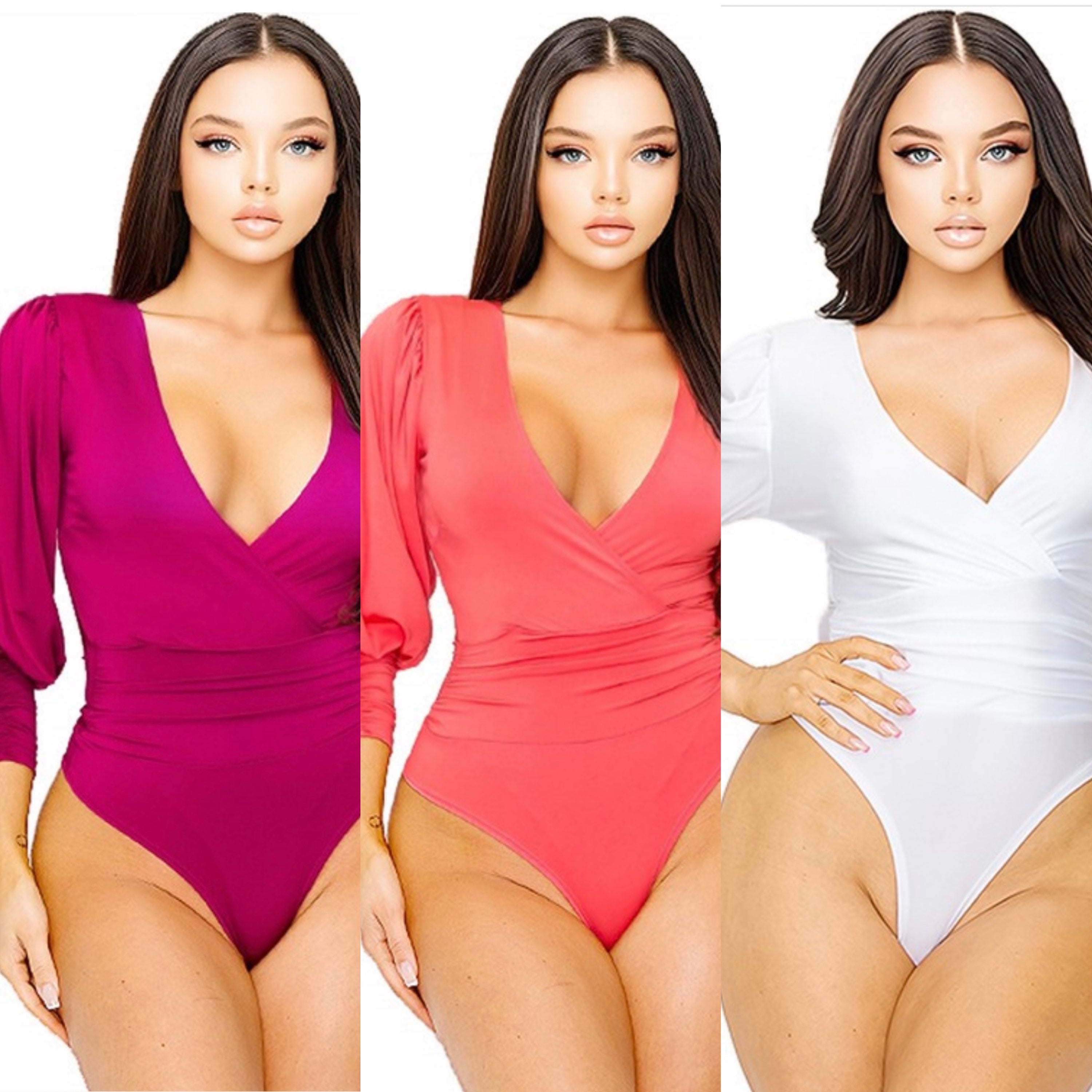 Sassy satin bodysuit  image 1