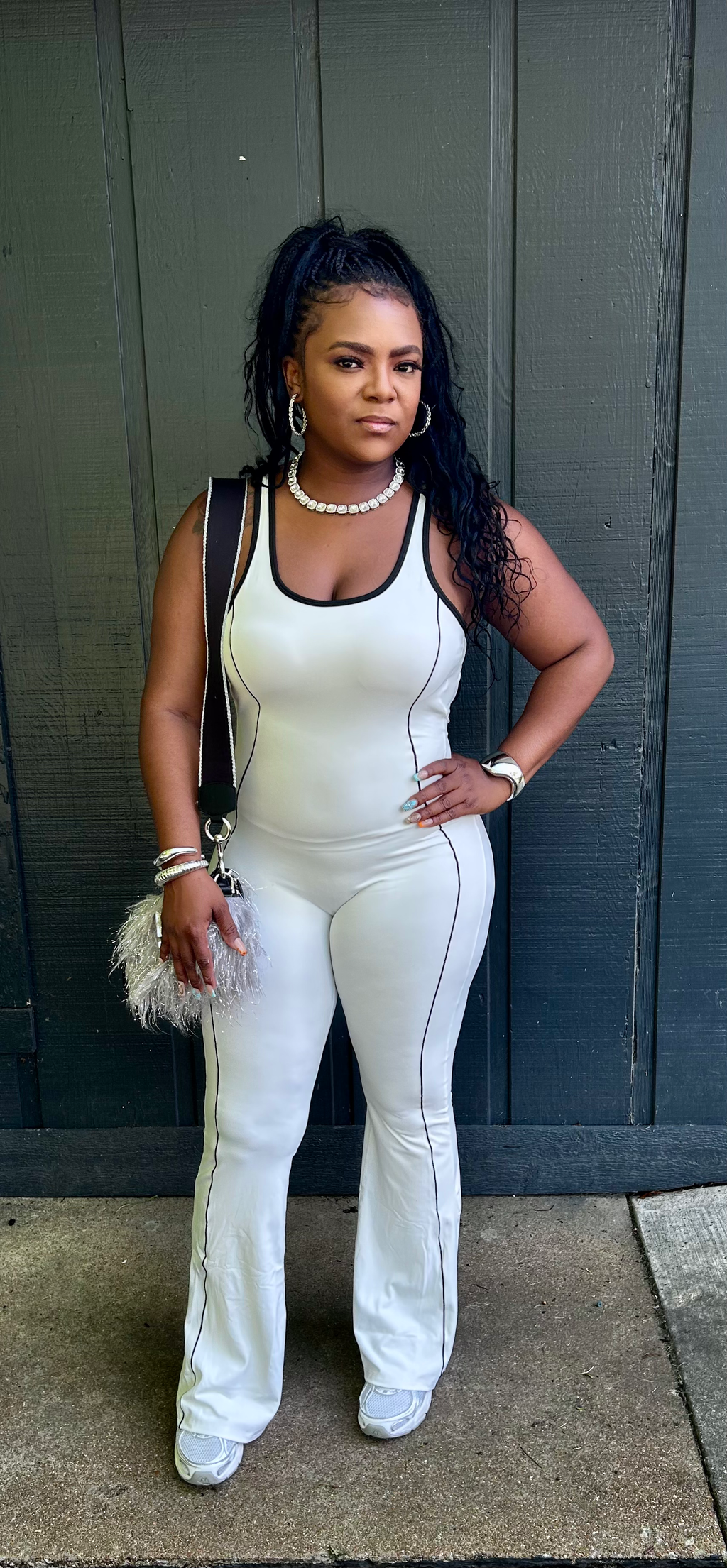 Kelsey racer back jumpsuit  image 2