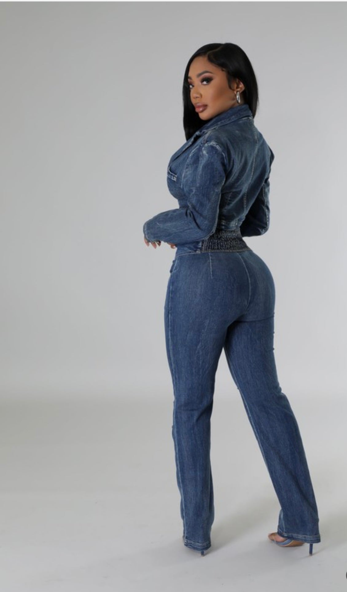 Yonce denim set  image 2