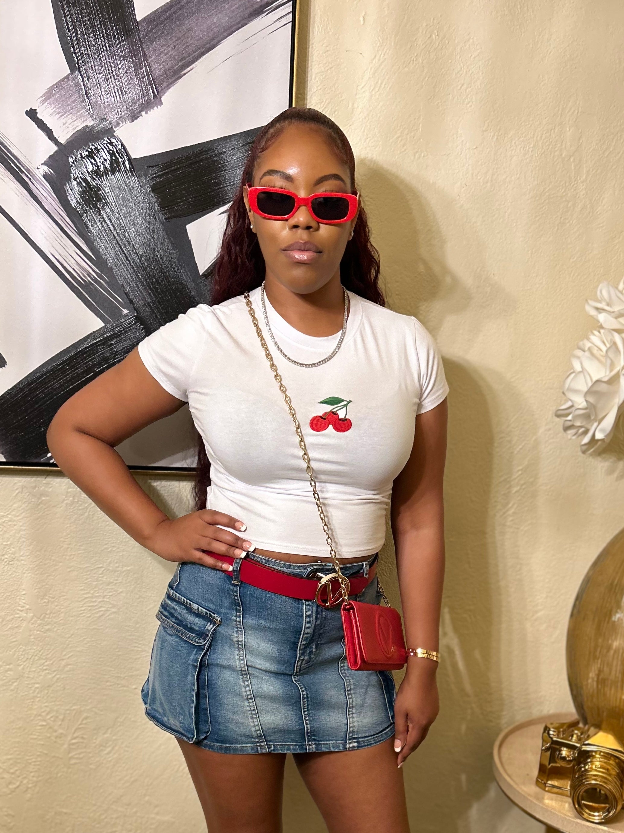 Cherry on top shirt image 0