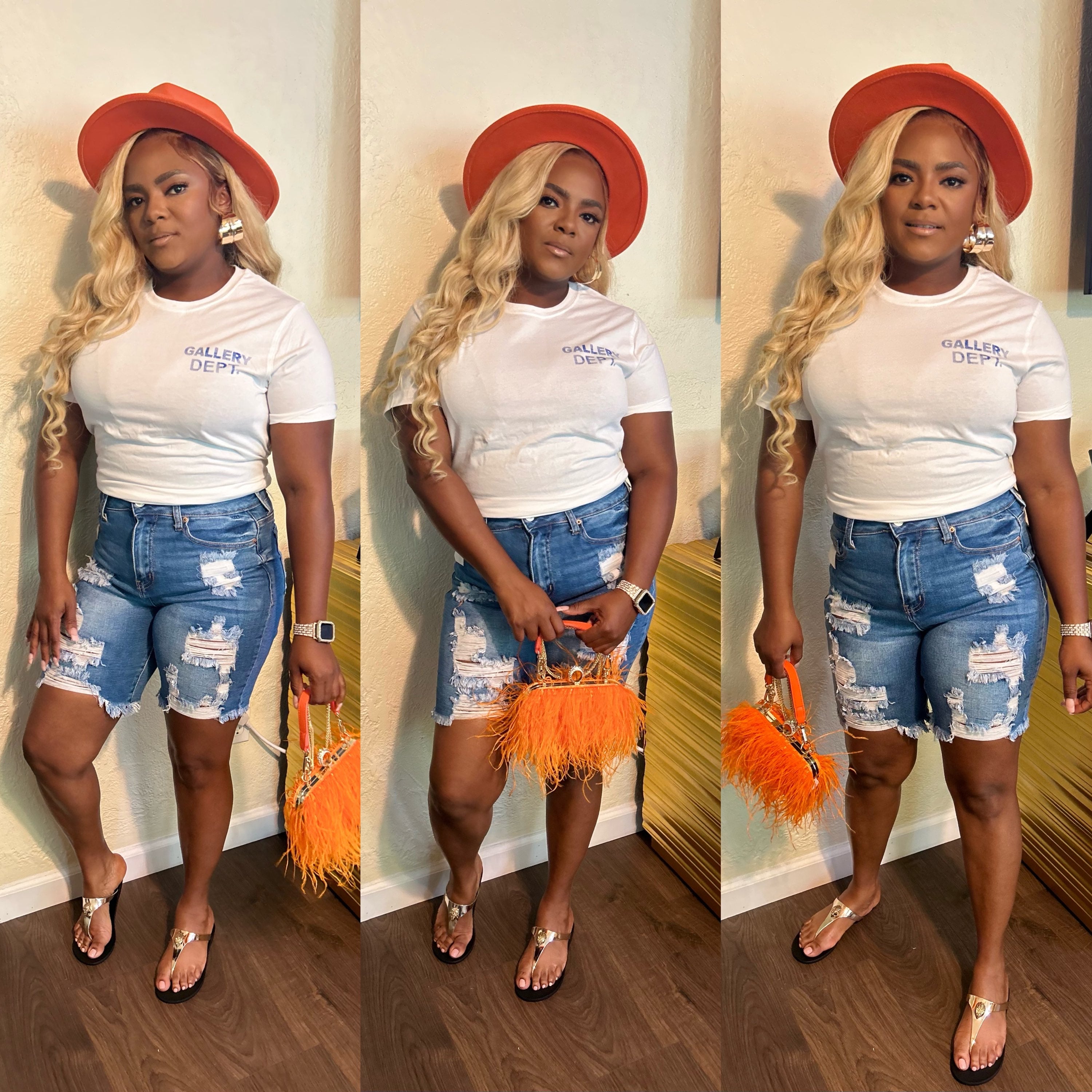Denim Bermuda shorts image 0