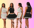 Tennis skirt set image 0