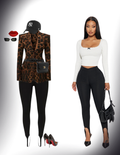 Stirrup leggings pants