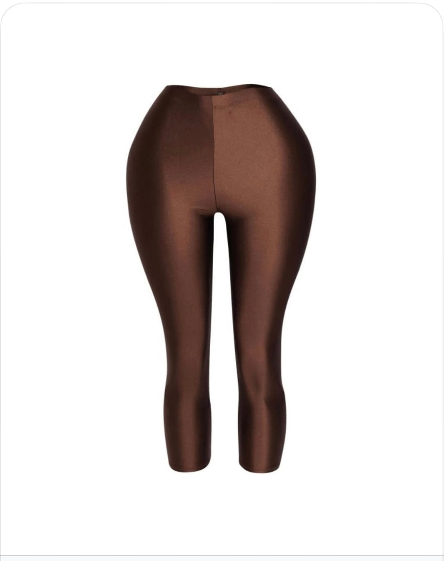 BROWN CARPIS LEGGINGS