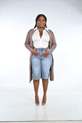 DENIM JORTS