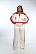 Destiny Stripe Jogger Set