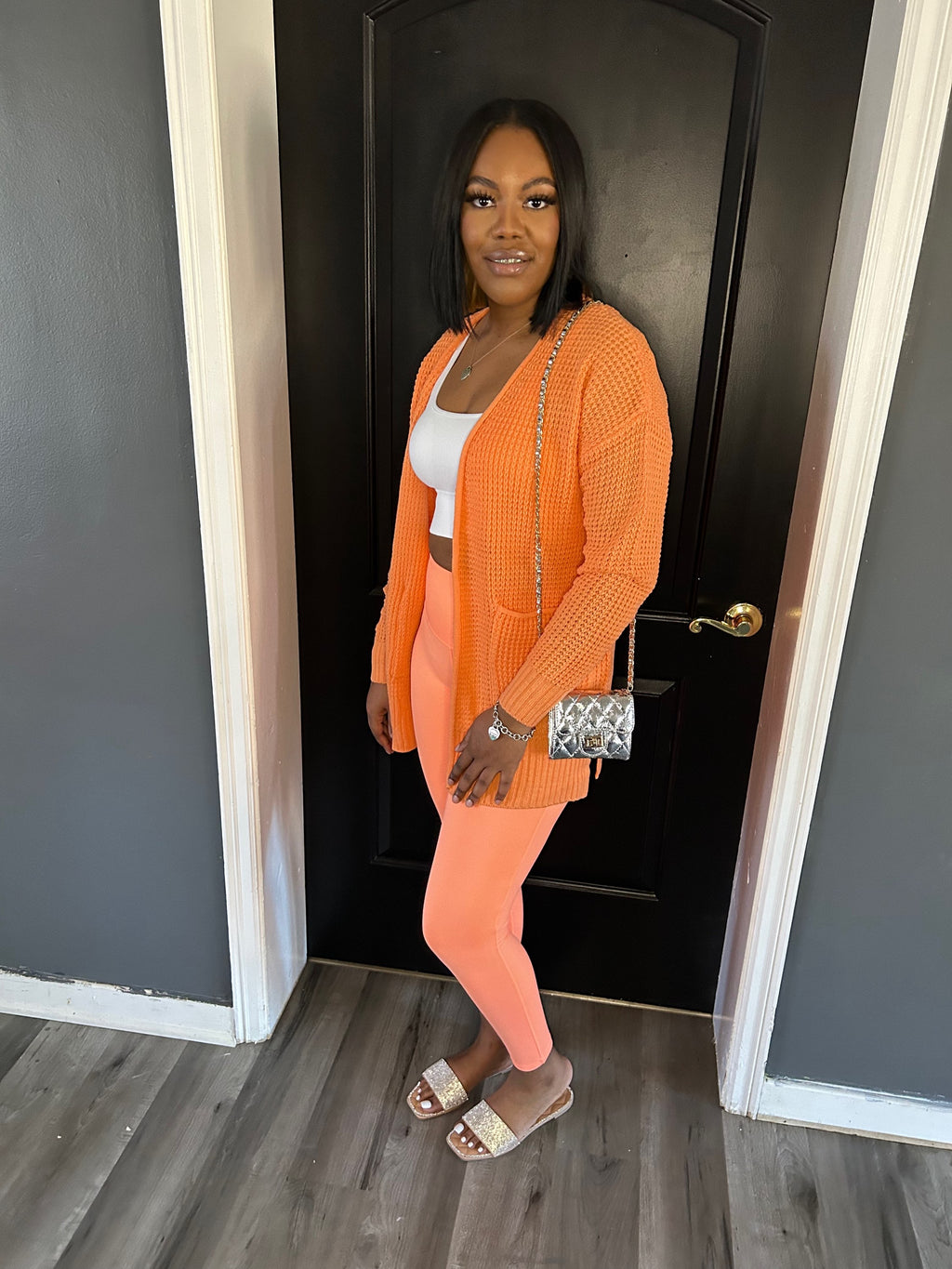 Draya 2pc set (coral) image 1