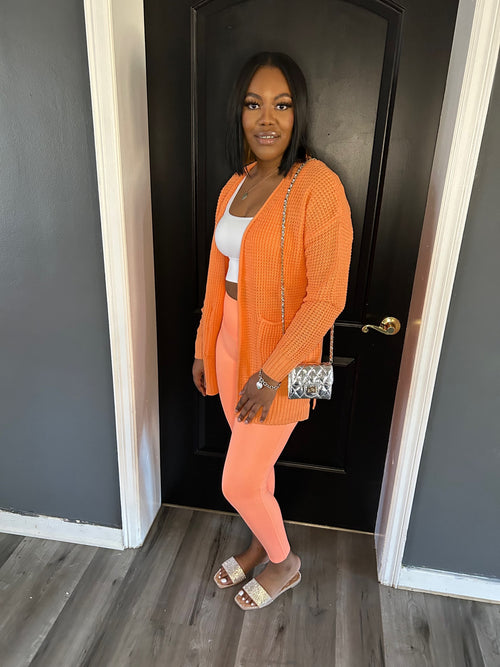 Draya 2pc set (coral) image 1