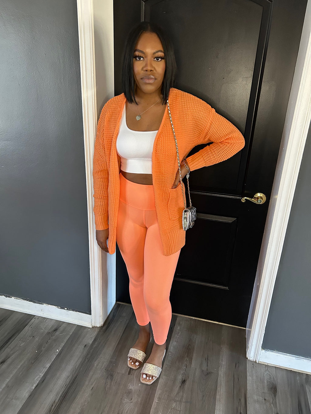 Draya 2pc set (coral) image 2