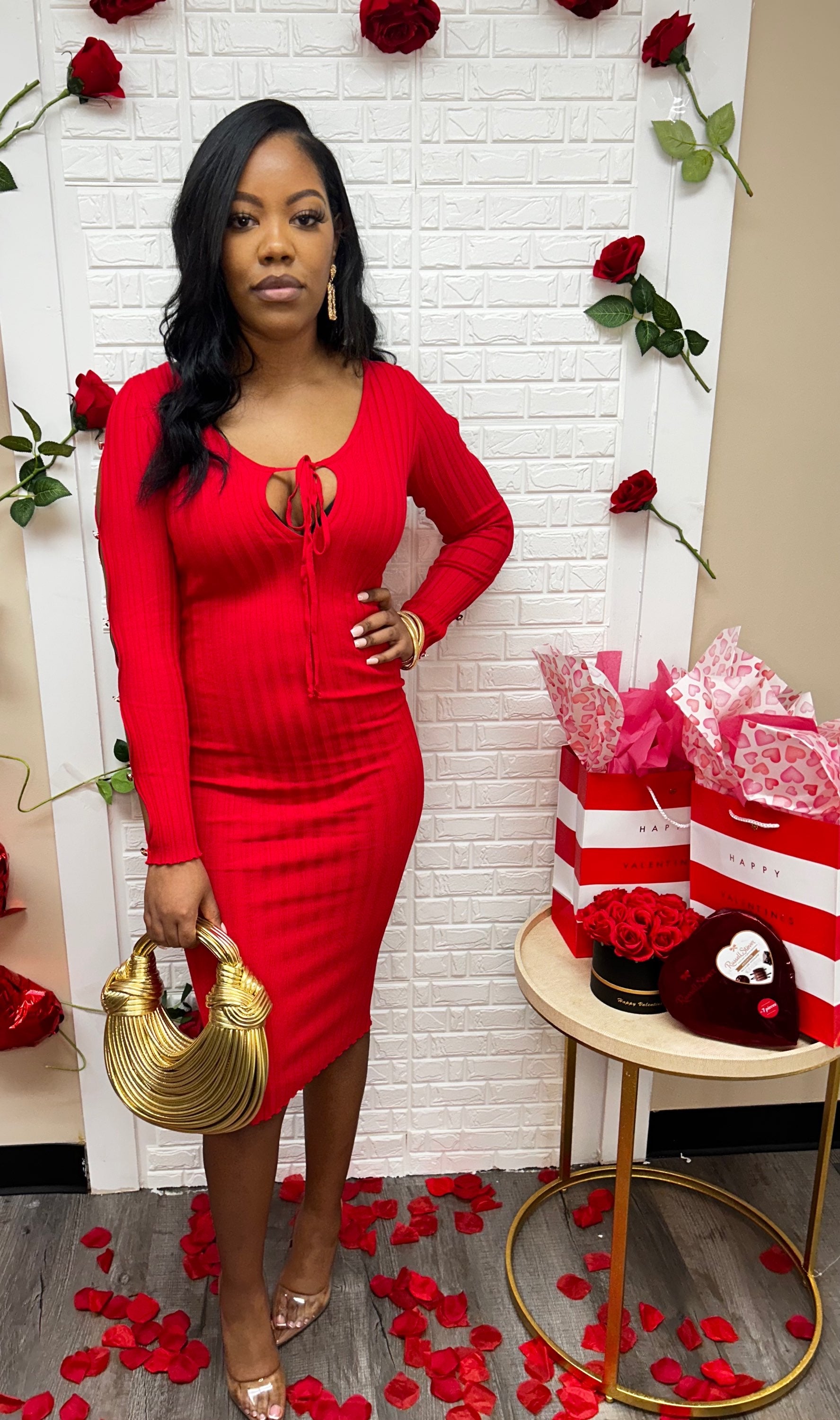 Little red dress image 1