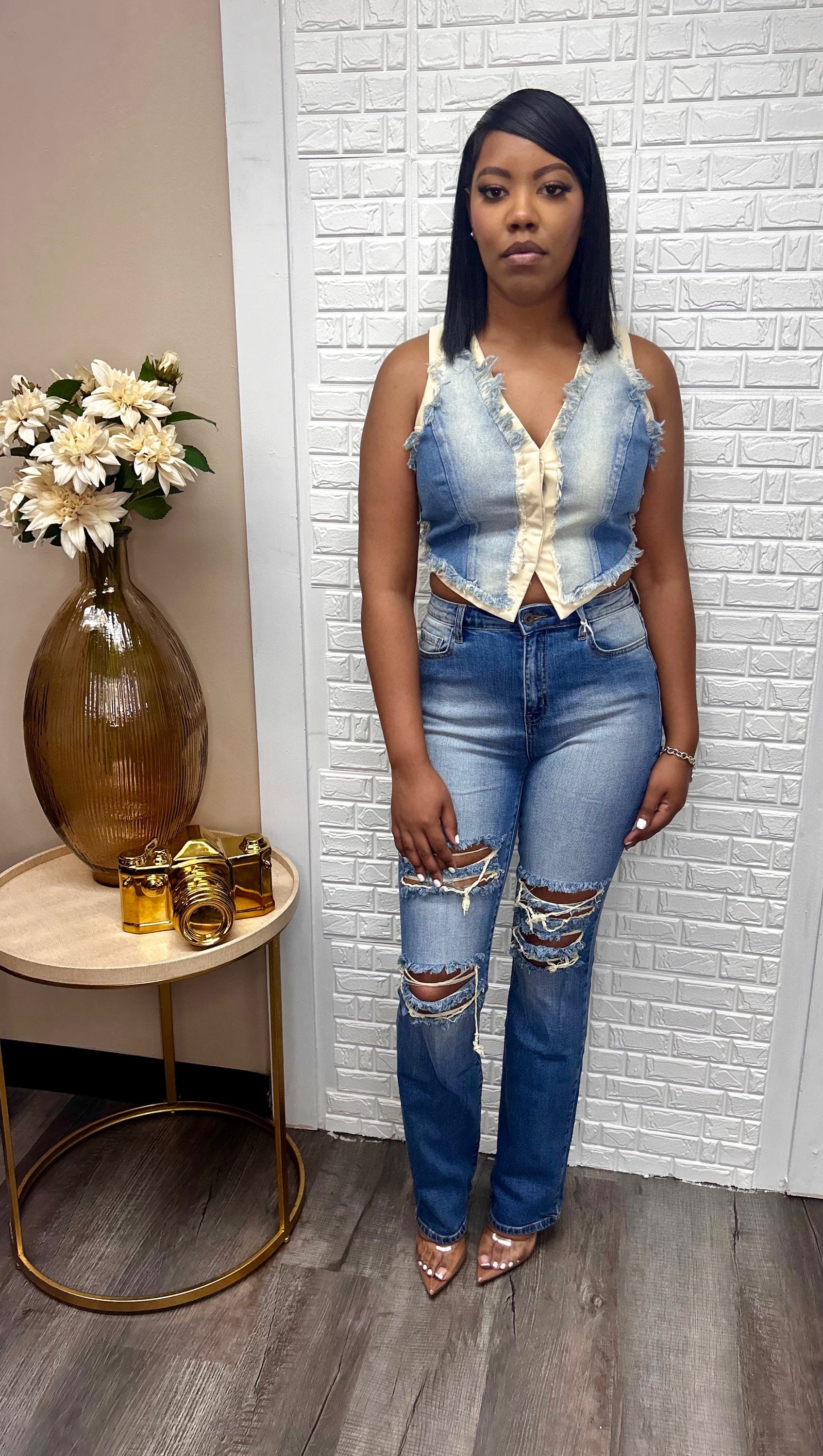 Brittany Lover’s ripped jeans image 5