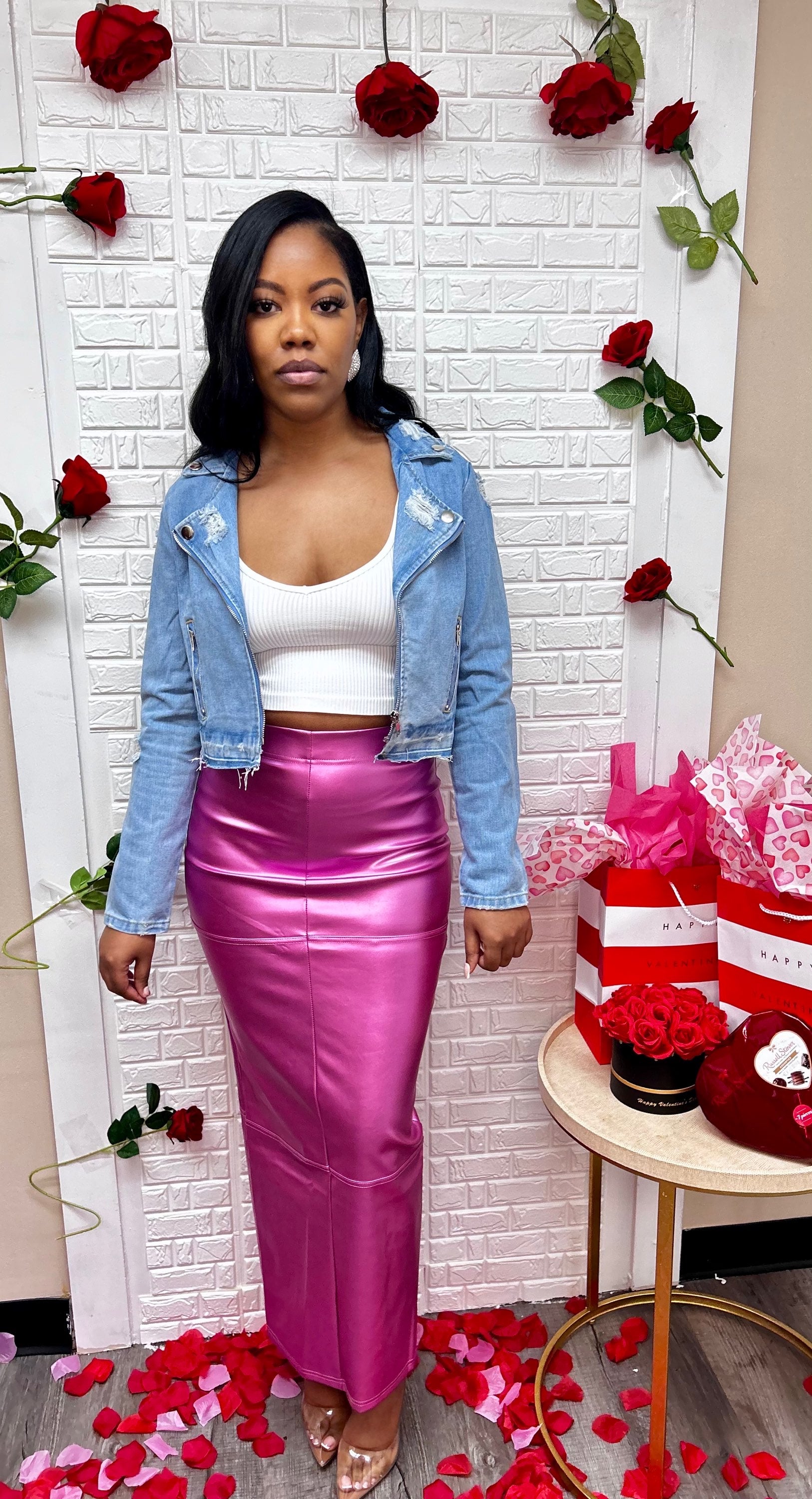 Pink kimmy skirt image 1
