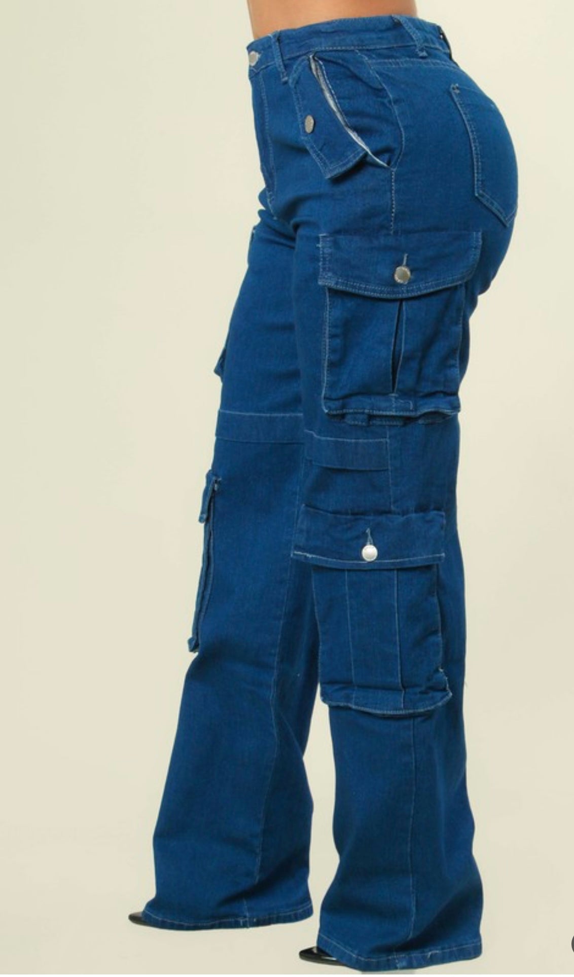 Denim cargos  image 1
