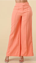 Peach dress pants image 0